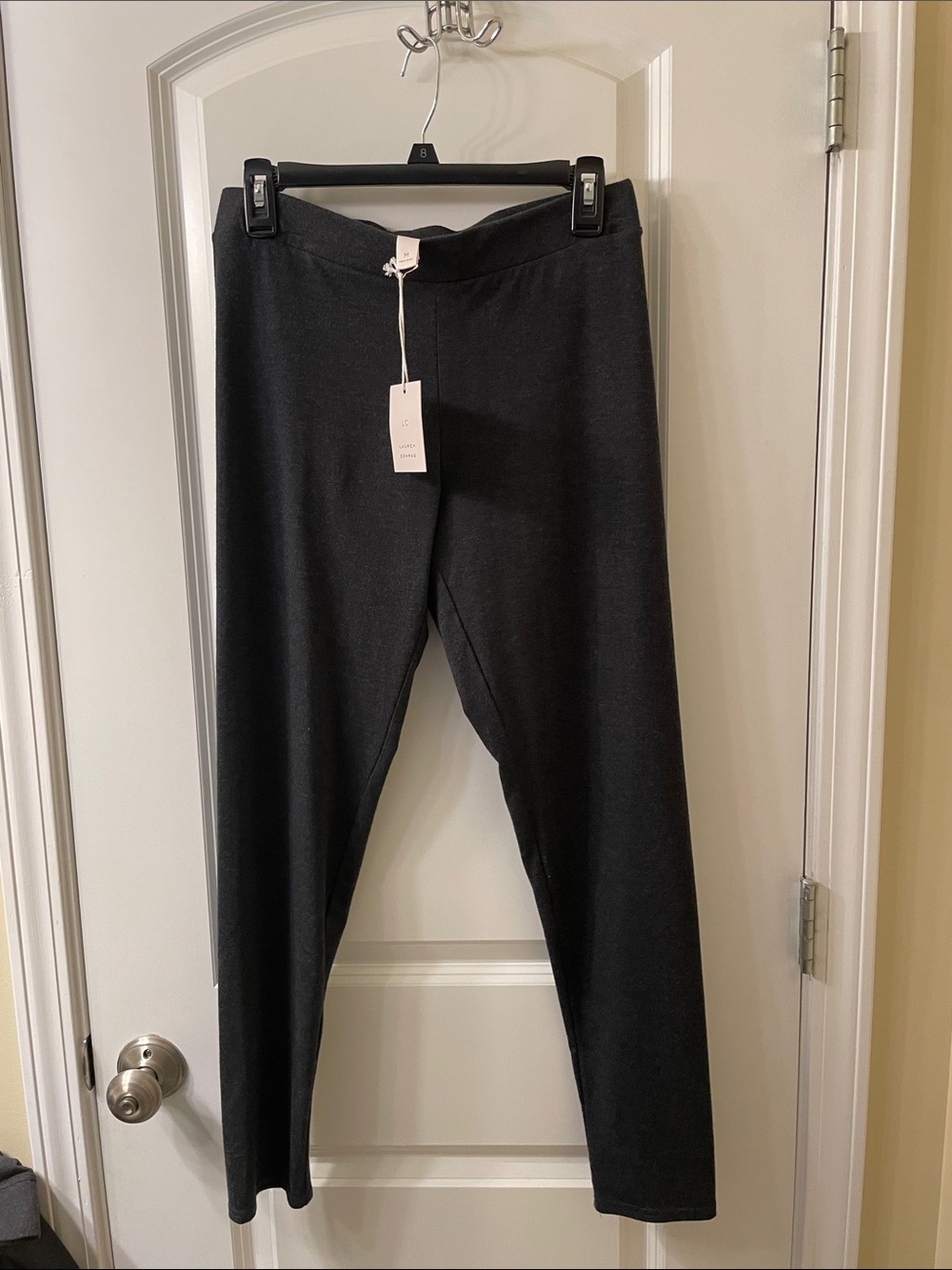 LC Lauren Conrad Black Knit Leggings - Classic Fit